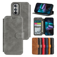 Portefeuille en cuir de luxe pour Oneplus 10 11 Pro Nord N20 CE 2 3 lite