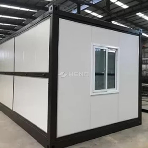Maisons conteneurs pliables à bas prix du fabricant, plans et conceptions de maisons modulaires, 2 chambres - Product Image 1