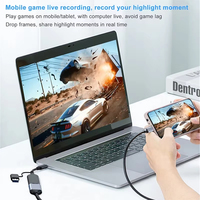 Carte de capture vidéo USB3.0/2.0 de type C MS2130, 4K HDTV, enregistrement de jeux 1080P, streaming en direct pour PS4 Xbox