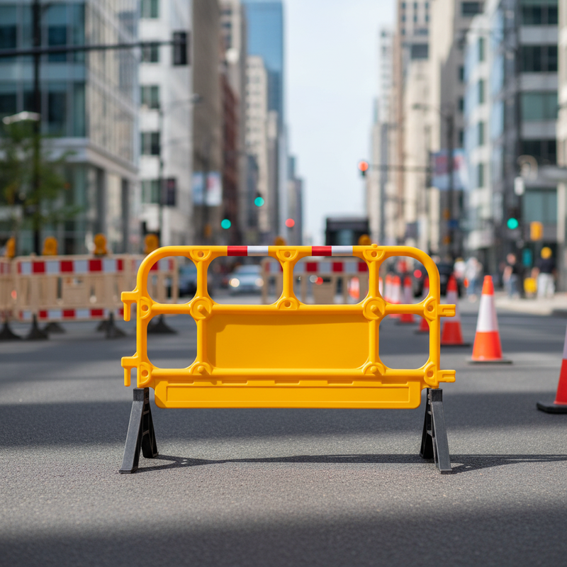 HDPE Traffic Barrier Safety Fence in