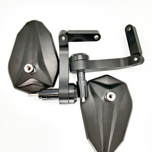 Accessoires de pièces de moto universelles JP Motor pour CB400F <span class=keywords><strong>CB500F</strong></span> CB650r haute Vision CNC guidon bleu rétroviseur latéral - Product Image 6