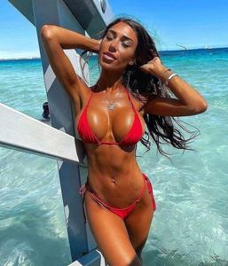 Costume <span class=keywords><strong>da</strong></span> <span class=keywords><strong>Bagno</strong></span> di Lusso Personalizzato 2021, Bikini Sexy con Stampa Lettering, Costume <span class=keywords><strong>da</strong></span> <span class=keywords><strong>Bagno</strong></span> Firmato di Marca Famosa per Donne - Product Image 4