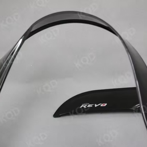 Accessoires de voiture de la marque KQD, déflecteur de fenêtre latérale en carbone 3D, pare-pluie pour Toyota Hilux Revo 2021-2022 - Product Image 5