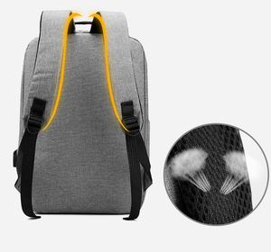 Mochila antirrobo <span class=keywords><strong>de</strong></span> viaje <span class=keywords><strong>de</strong></span> negocios OEM ODM <span class=keywords><strong>de</strong></span> nailon impermeable con USB y cierre <span class=keywords><strong>de</strong></span> cremallera hecha <span class=keywords><strong>de</strong></span> material Oxford reciclado - Product Image 6