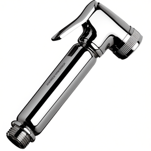 Cabezal de ducha Hydrobrush con botón pulsador, níquel cepillado, 19,1 cm de ancho, 7,6 cm de altura, para uso en el baño - Product Image 3