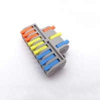 DF-93-Kabel-Anschluss Drei in neun aus L N G Draht-Splitter 2,5 Quadrat Quick Connect Terminal Block-Anschluss