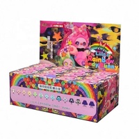 Vente en gros de boîtes mystères en peluche Liila's Rainbow Candy Bunny, figurine mignonne, ornement tendance, cadeau pour filles