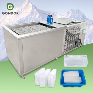 เครื่องทำน้ำแข็งบล็อกแบบระบายความร้อนโดยตรง ขนาด 2 ตัน สำหรับอุตสาหกรรม แบบโปร่งใส พร้อมแผงโซลาร์เซลล์ ราคาสำหรับสหราชอาณาจักรในเยอรมนี - Product Image 1