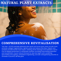 Crème réparatrice visage à la vitamine E pour soins de la peau en marque blanche, élimine les taches brunes et l'hyperpigmentation, ensemble de soins de la peau à la carotte et au curcuma
