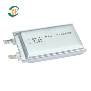 แบตเตอรี่แบบใช้ครั้งเดียว Henli CP903450 ความจุ 3500mAh สำหรับป้ายอิเล็กทรอนิกส์ จากโรงงานโดยตรง - Product Image 1