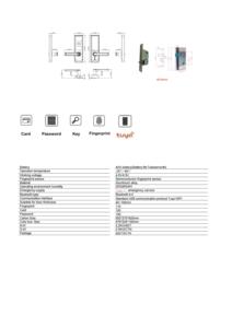 दरवाजे के लिए स्टेनलेस स्टील मोर्टिज लॉक सिलेंडर - Product Image 2