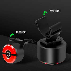 Bicycle Rear <b>Light</b> Led Rechargeable IpX4 4 Modes Cycling Safety Flashing Brake <b>Sensor</b> Tail <b>Light</b> - Product Image 1