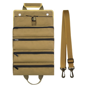 Sac à <span class=keywords><strong>outils</strong></span> en toile de voiture pliable léger de 20 pouces, imperméable, durable, personnalisable, OEM, kaki noir, <span class=keywords><strong>avec</strong></span> garantie de 3 ans - Product Image 4