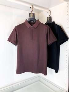 Nouveau Polo <span class=keywords><strong>Homme</strong></span> Tendance 2026 – Simple, Décontracté, en Coton Pur, Respirant, Anti-boulochage, Polyvalent - Product Image 3