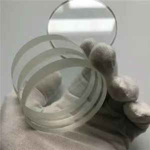 Feuille de verre borosilicaté pour couverture de boîtier de montre miroir télescope et échantillon mécanique gratuit avec prix d'usine