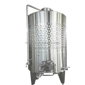 Machine de vinification OEM personnalisée en acier inoxydable pour fermenteur de vin sanitaire à couvercle fermé Réservoir de stockage