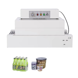 BS260 Small Automatic PP Pvc Film Plastic Heat Tunnel Shrink <b>Wrap</b> Machine Tunnel <b>Pallet</b> Bottle Wrapping Machine Equipment - Product Image 5