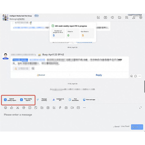 Intelligent Wekelijks Rapport Één Dingtalk Groep Kunt U Alle Wekelijkse Rapporten Van De Onderneming Goed Beheren - Product Image 3