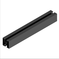 Support de fixation de panneaux solaires en aluminium anodisé OEM AL6005, rails de montage sur toit, structure de montage de panneaux solaires, norme AS/NZ1170.2, garantie 15 ans