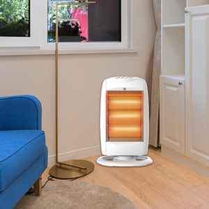 Chauffage halogène oscillant avec réflecteur en acier inoxydable durable <span class=keywords><strong>pour</strong></span> usage de bureau - Product Image 6