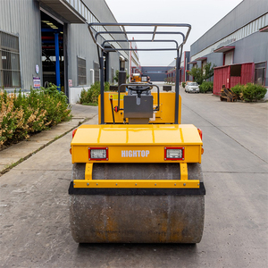 Con lăn rung đôi trống 3.5 tấn hoàn toàn hệ thống thủy lực động cơ thủy lực 28KW tùy chỉnh để nén hiệu quả - Product Image 5