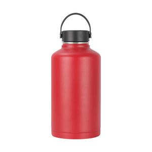 Botella de agua de frasco de viaje de 64 oz con aislamiento grande de metal de acero inoxidable de medio galón - Product Image 4
