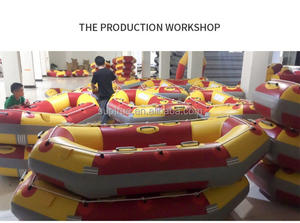 Gommone <span class=keywords><strong>di</strong></span> <span class=keywords><strong>Salvataggio</strong></span> Marino in PVC Gonfiabile, <span class=keywords><strong>Zattera</strong></span> <span class=keywords><strong>di</strong></span> Soccorso per Rafting in Acque Bianche e Pesca, Leggero, Capacità 2 Persone - Product Image 6