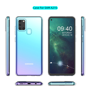 Anti-knock luz TPU transparente claro teléfono caso proteger caso para Samsung Galaxy <span class=keywords><strong>A21S</strong></span> - Product Image 6