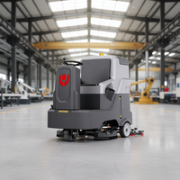 Nettoyeur de sols électrique silencieux à double brosse CleanHorse X6, balai de 1000 mm, 4800 m²/h, batterie 24V100Ah, idéal pour les centres commerciaux