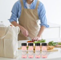 Bouteilles de 2oz avec bouchons Bouteilles de jus vides pour le jus Contenants réutilisables pour boire des shots de lait et de gingembre