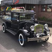 Rétroviseur latéral moderne de corbillard funéraire Austin Chassis Mini voiture classique de club électrique d'occasion à vendre