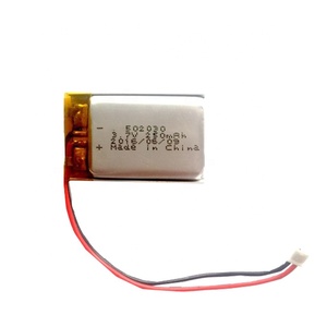 Baterai Lithium Polymer Isi Ulang PKCELL 502030 3.7v 250mah 0.925wh untuk Lampu LED - Product Image 5