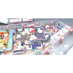 Área de Juegos Interior Comercial para Bebés, Casa de Juegos, Fiestas de Cumpleaños Infantiles, Equipo de Juegos Suaves - Product Image 5