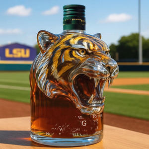 סיטונאי זכוכית חדש ויסקי זכוכית צלולה ויסקי בקבוק דקנטר בקבוק יין דקנטר יין - Product Image 4