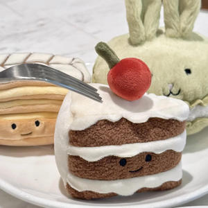 JCぬいぐるみベストセラーコレクション3フードファミリーケーキ & フルーツかわいいショートぬいぐるみ31-50cmスポンジ充填年齢7-14ユニセックス - Product Image 6