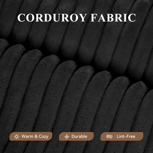 Conjunto de Sofá Seccional Modular Convertible sin Estructura, Relleno de Esponja, Sofá Cama en Forma de L con Chaise Longue y Otomana, Diseño Moderno - Product Image 2