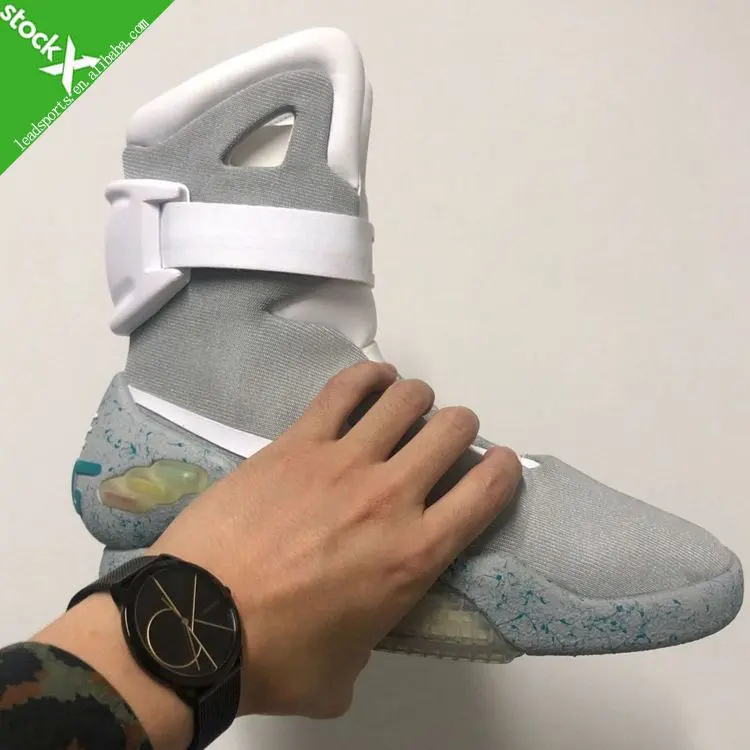 Air Mag Back to the Future OG Brand Stylish LED Glowing USB Charge Basketball Sport Shoes fo Men running Sport Sneakers