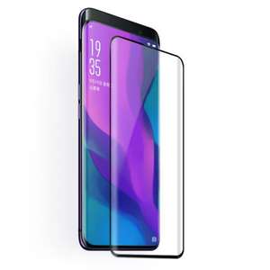 Cạnh Keo Điện Thoại Di Động Uốn Điện Thoại Tempered Glass Nhà Máy 9H 3D Full Bìa Bảo Vệ Màn Hình Cho 0PP0 HD Bảo Vệ Màn Hình Phim - Product Image 2