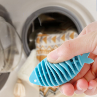 Boules de lavage réutilisables FF5293 en plastique anti-nœuds pour sèche-linge, agitateur de lave-linge, attrape-cheveux, boule de lavage