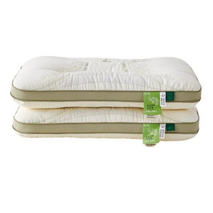 Deep Sleep <b>Pillow</b> Cassia Seed Filled Ergonomic <b>Neck</b> Support Rectangular White Single Size Adult Unisex All Seasons - Product Image 3