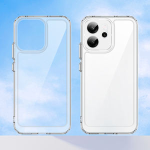 Cho Oppo reno14 rõ ràng trường hợp, chống xước kẹo màu mềm TPU gel LAI cứng Acrylic điện thoại Bìa trường hợp đối với Oppo reno14 f 13 <span class=keywords><strong>Pro</strong></span> - Product Image 6