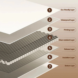 Papier peint en PVC écologique, imperméable et résistant à l'humidité, rouleau pour la rénovation des meubles muraux, revêtement mural - Product Image 5