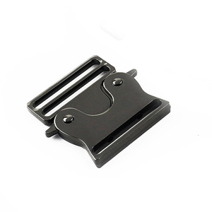 Zinc Alloy Side Release Buckle K537 Gunmetal For Bags Adjustable <b>Webbing</b> Wear Resistant Durable Hardware Accessory - Product Image 5