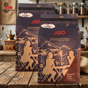 เมล็ดกาแฟคั่วพรีเมียม โรบัสต้า เวียดนาม ราคาขายส่ง 0.25 กก. รับผลิตแบรนด์ส่วนตัว กาแฟแท้ กาแฟสด พร้อมส่งออก - Product Image 3