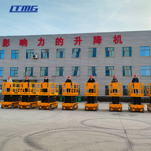 LTMG самоходная колесная Рабочая платформа 10 м 12 м 14 м 16 м ножничный подъемник гидравлический мобильный для продажи - Product Image 1