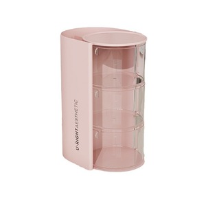 Organizador de esponjas de maquillaje con cajones, soporte para brochas de maquillaje transparente, superventas - Product Image 6