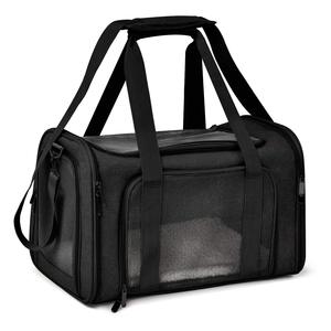 TSA Airline Approved Small Dcat <b>Bag</b> Soft Sided Collapsible Waterproof Travel <b>Puppy</b> <b>Carrier</b> - Product Image 1