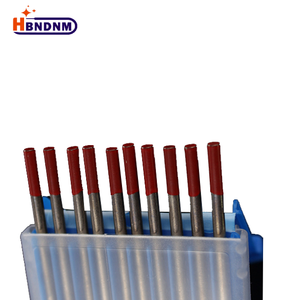 <span class=keywords><strong>Electrodos</strong></span> de Tungsteno Toriados al 2% Naidi WT20, Punta Roja, Varillas de Soldadura TIG de 2.4mm x 150mm/175mm <span class=keywords><strong>para</strong></span> Soldadura DC de Acero Inoxidable - Product Image 1