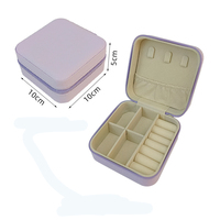 Boîte Cadeau Moderne Portable à Fermeture Carrée pour Bijoux, Emballage Manuel pour Boucles d'Oreilles, Clous d'Oreilles, Colliers et Bagues