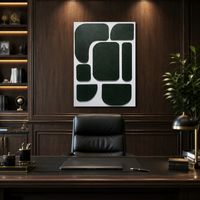 Peinture murale paysagère 3D givrée à texture épaisse, faite à la main, de luxe haut de gamme, pour la décoration murale de la maison ou du bureau
